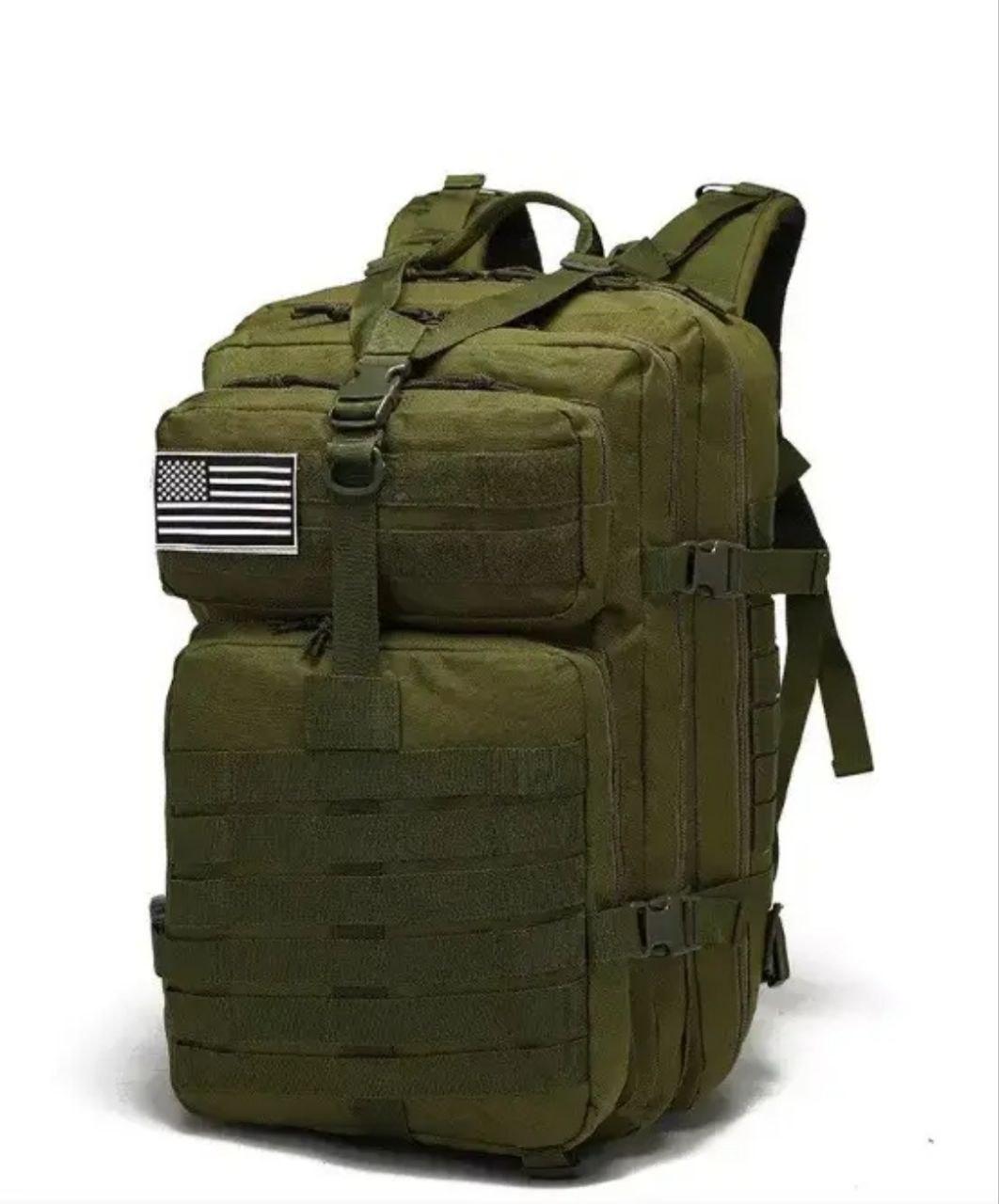 Тактичний військовий штурмовий рюкзак на 45л Олива