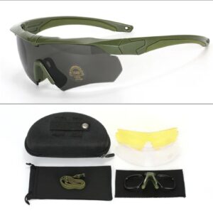 Тактичні військові захисні окуляри Tactical Series Олива